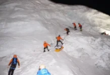 La «zona de la muerte» del Himalaya donde buscan a decenas de montañistas fallecidos a más de 8.000 metros