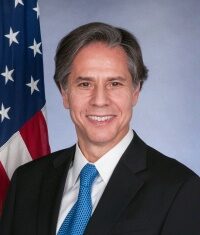 Blinken llega al Palacio Nacional para reunión con Luis Abinader