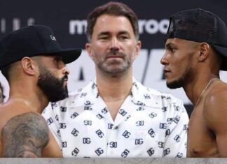 DERLYN HERNÁNDEZ «EL COYOTE» PARTICIPA EN SU PRIMERA CARTELA INTERNACIONAL CONTRA EL PUERTORRIQUEÑO CHRISTOPHER DÍAZ «PITUFO»