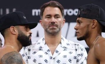 DERLYN HERNÁNDEZ «EL COYOTE» PARTICIPA EN SU PRIMERA CARTELA INTERNACIONAL CONTRA EL PUERTORRIQUEÑO CHRISTOPHER DÍAZ «PITUFO»