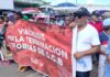 Cientos marchan en Sabana Grande de Boyá en demanda de obras y construcción de carreteras